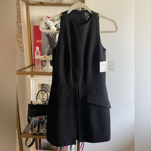 Alexander McQueen MCQ Black Shift Dress